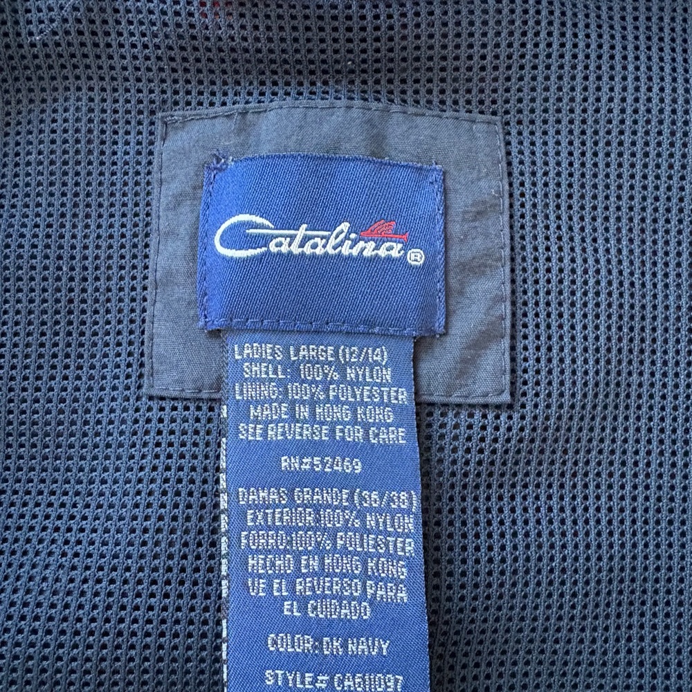 Navy Blue Catalina Vest - Picture 4 of 4
